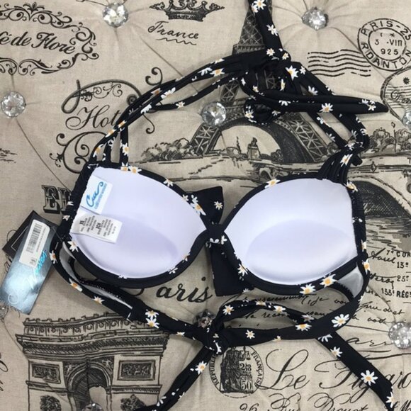 California Waves Juniors' Push Up Swim Top - Picture 5 of 7